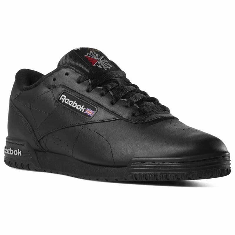 Reebok Ex-o-fit Clean Logo Int Tenisky Panske - Čierne/Strieborne JD8686HU